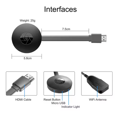 Wireless HDMI Streamer | Full HD 1080P | Multi-Device Compatible
