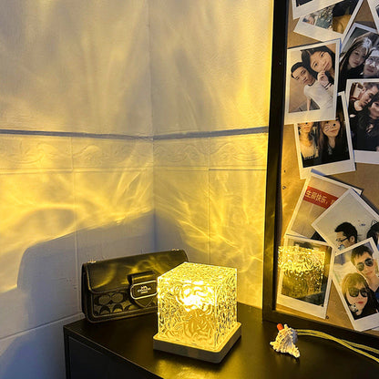 Glow Lamp with Aurora Effect