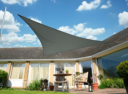 UV Protection Sunshade – Water-Resistant for Balcony, Garden, or Terrace (Triangle or Square)