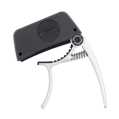 2-in-1 Guitar Capo and Tuner with LCD Display - TuneGrip