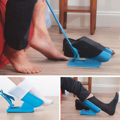 Compression Sock Aid for Easy Wear of Stockings and Socks