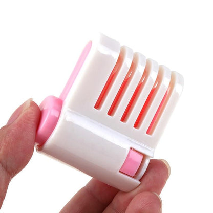 Set of 2 Cake Layer Slicers with Knife Clamps
