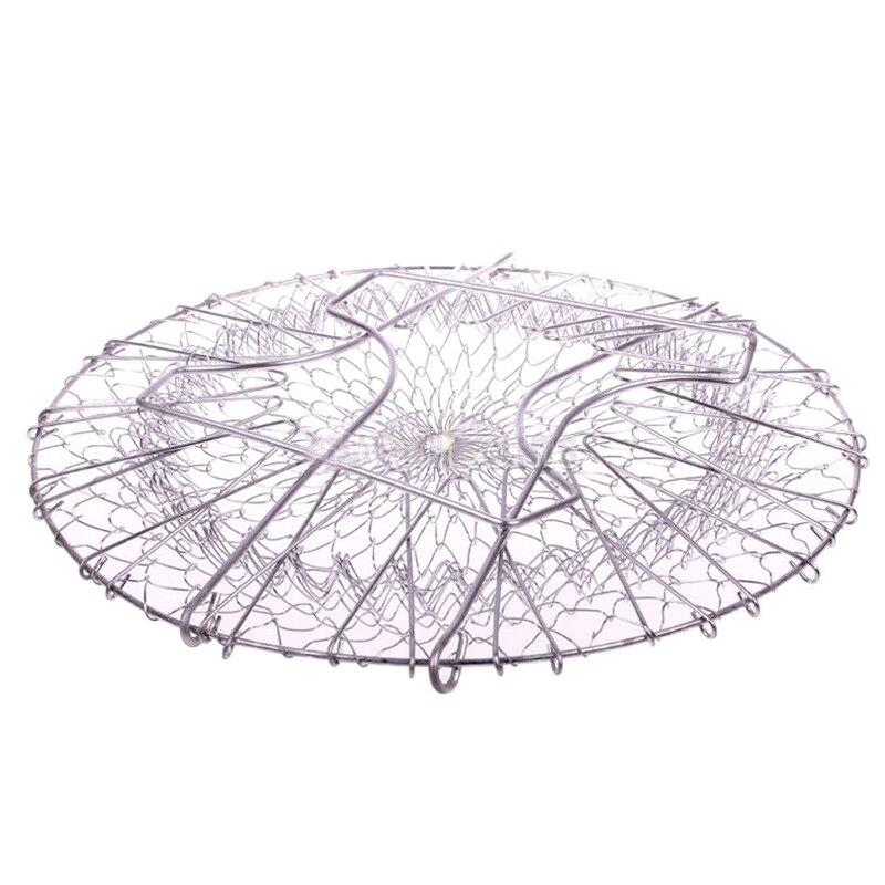 Collapsible Multipurpose Strainer Basket for Cooking
