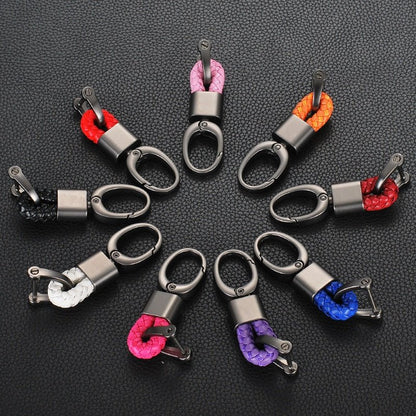 Braided Keychain Loop for Car Keys
