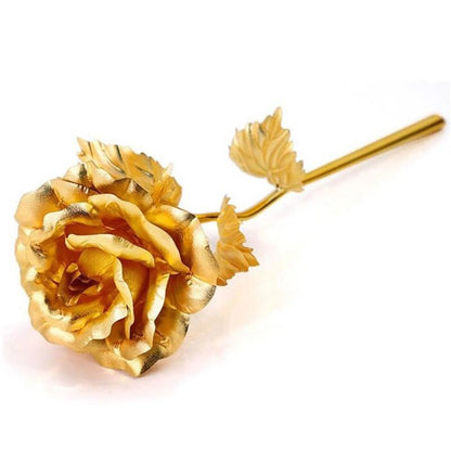 Luxurious 24k Gold Plated Rose in Elegant Packaging