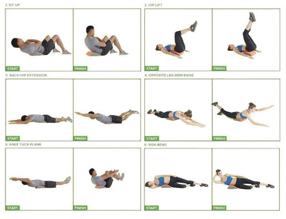 Lumbar Stretching Acupressure Device for Back Relief