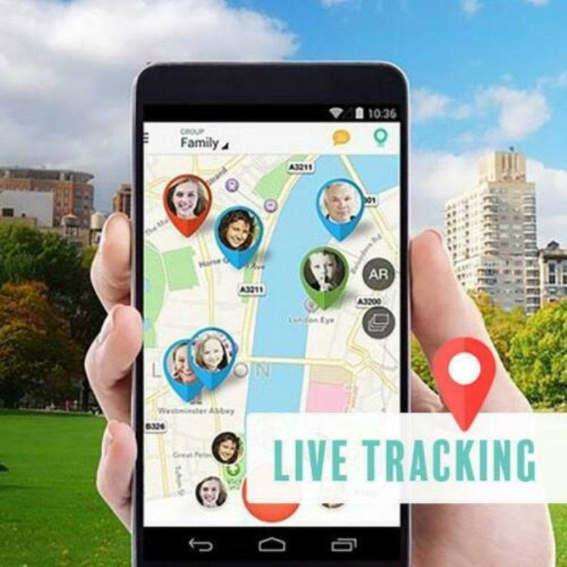 Compact GPS Tracker for Kids and Pets - Vehicle Tracking and More