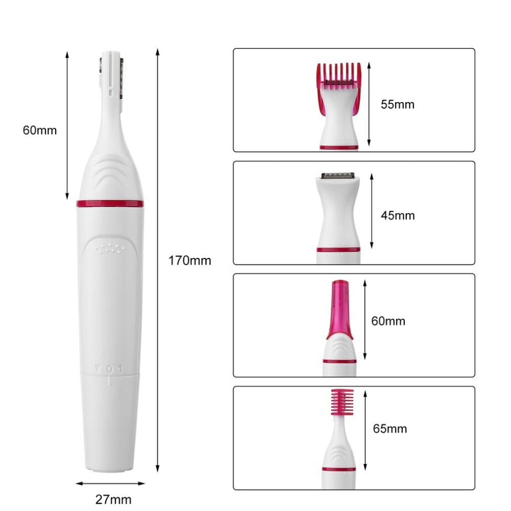 Versatile 5-in-1 Smoothness Epilator