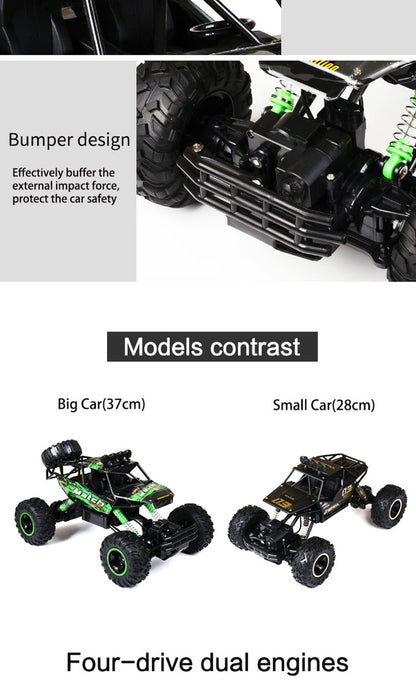 Robust Remote Control Monster Truck Featuring Shock-Resistant Suspension