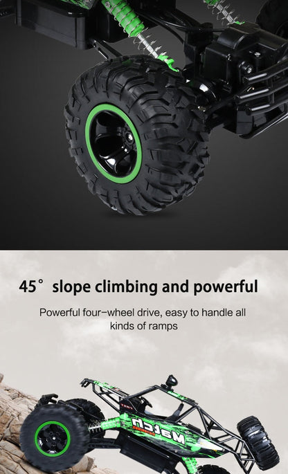 Robust Remote Control Monster Truck Featuring Shock-Resistant Suspension