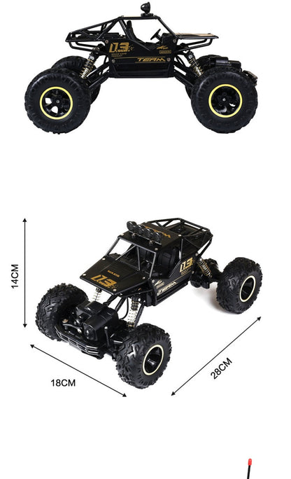 Robust Remote Control Monster Truck Featuring Shock-Resistant Suspension
