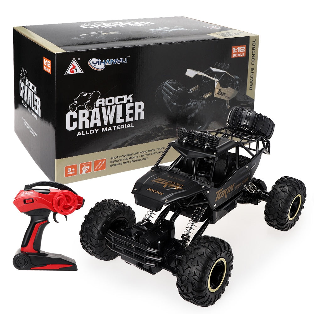 Robust Remote Control Monster Truck Featuring Shock-Resistant Suspension