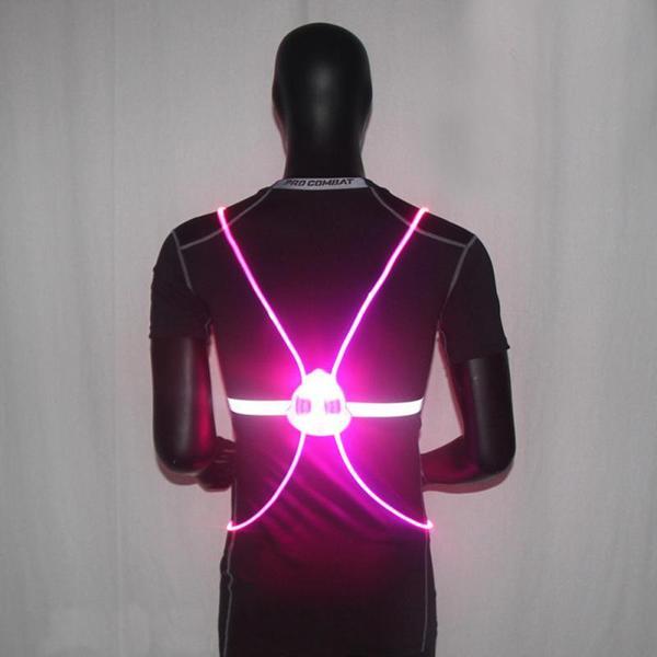 Safety Vest for Night Running and Outdoor Activities with Reflective Strips
