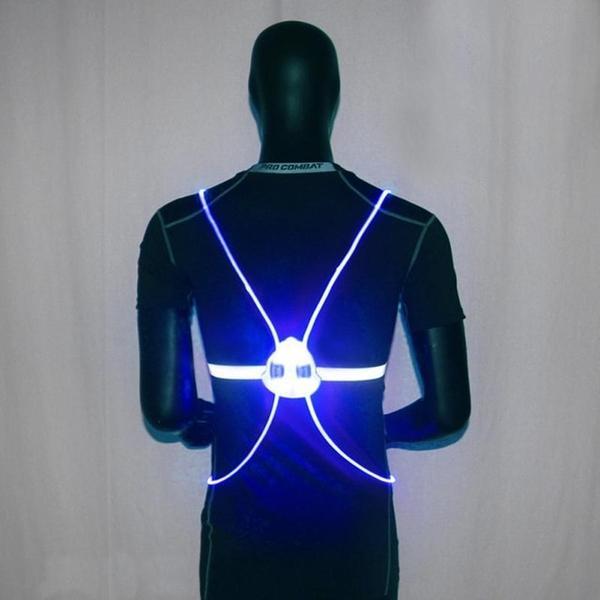 Safety Vest for Night Running and Outdoor Activities with Reflective Strips