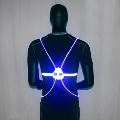 Safety Vest for Night Running and Outdoor Activities with Reflective Strips