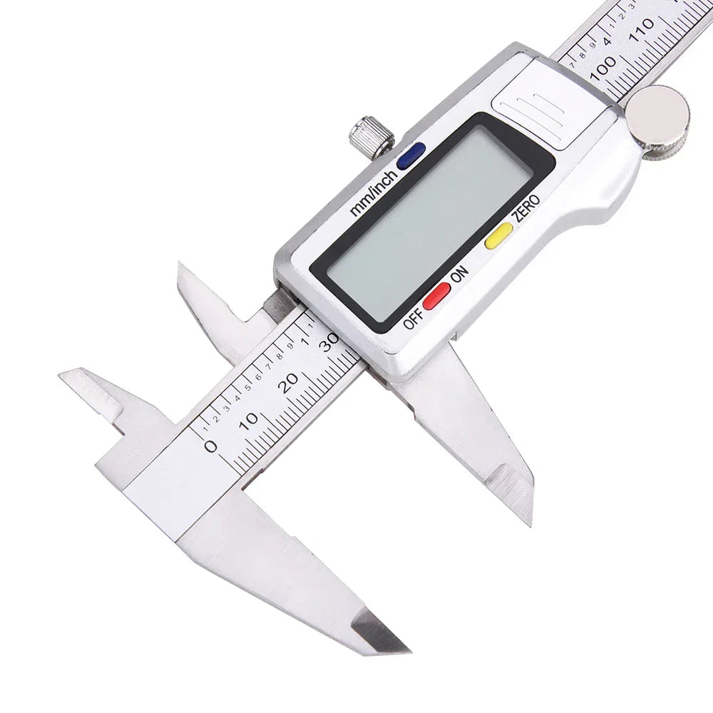 Digital Caliper | Stainless Steel LCD | Precision Tool for Workshop and Modeling