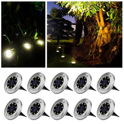 Wireless Solar LED Garden Lights Deluxe