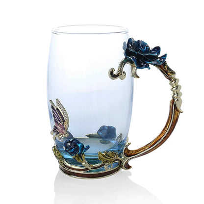 Transparent Mug Set for Mother’s Day - Joyful Gift for Her