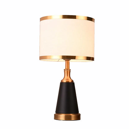 Gold Iron LED Table Lamp for Bedroom, Living Room, or Hotel Decor
