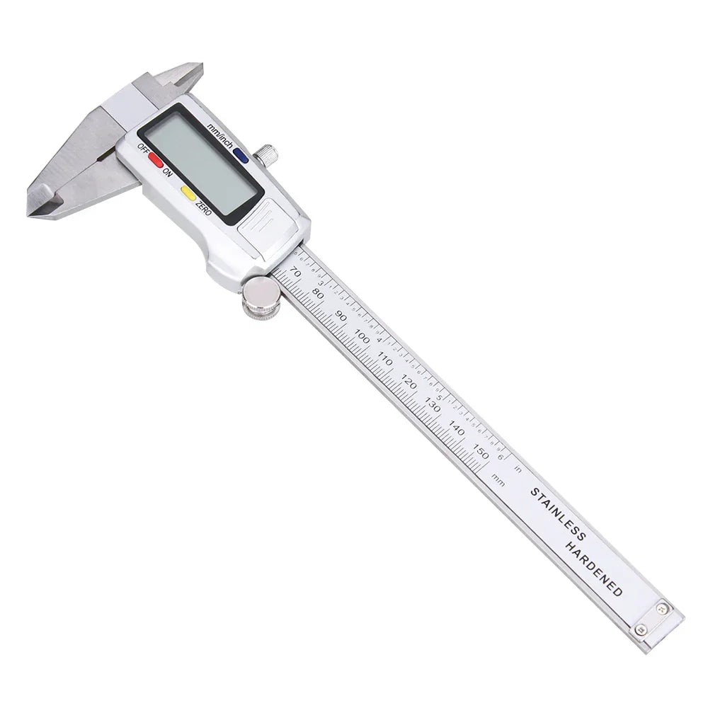 Digital Caliper | Stainless Steel LCD | Precision Tool for Workshop and Modeling