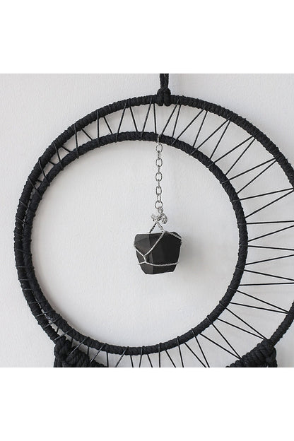 Dreamcatcher in Black - Moon Design