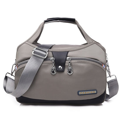 Water-Resistant Nylon Everyday Tote Bag