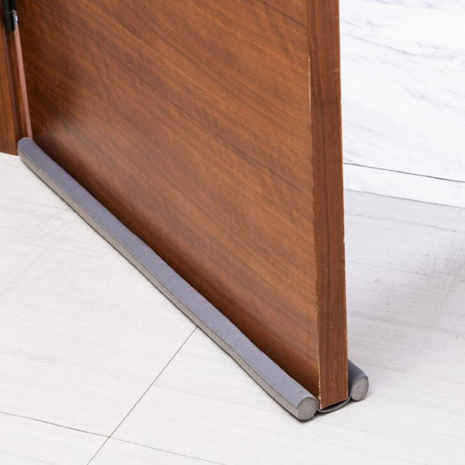 Double Draft Stopper – Keeps Cold, Dust & Insects Out | Sliding Door Seal for Energy & Noise Reduction