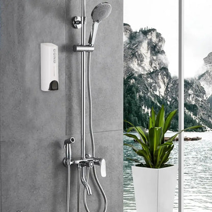 Wall-Mounted Shower Liquid Dispenser