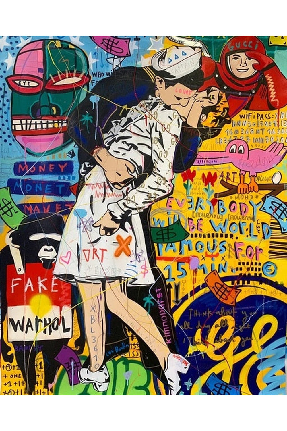 Graffiti Art Wall Print Poster