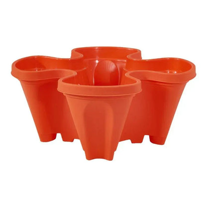 Wheeled Stackable Pots for Vertical Gardening