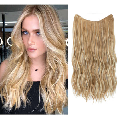 Instant Volume Hair Extensions | Invisible Halo Design | LuxeLocks