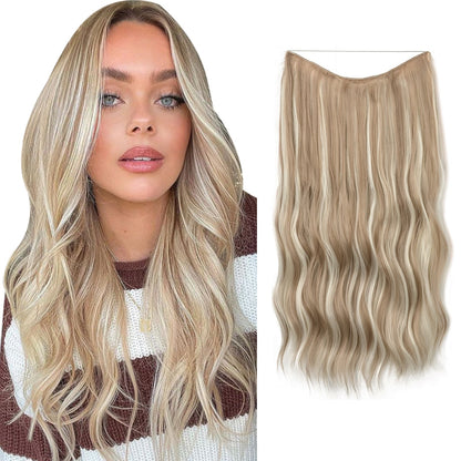 Instant Volume Hair Extensions | Invisible Halo Design | LuxeLocks