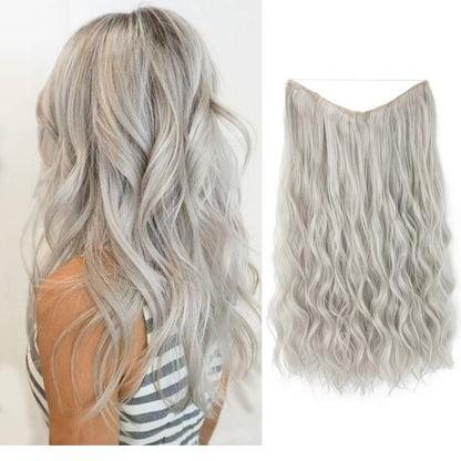 Instant Volume Hair Extensions | Invisible Halo Design | LuxeLocks
