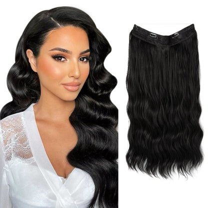Instant Volume Hair Extensions | Invisible Halo Design | LuxeLocks