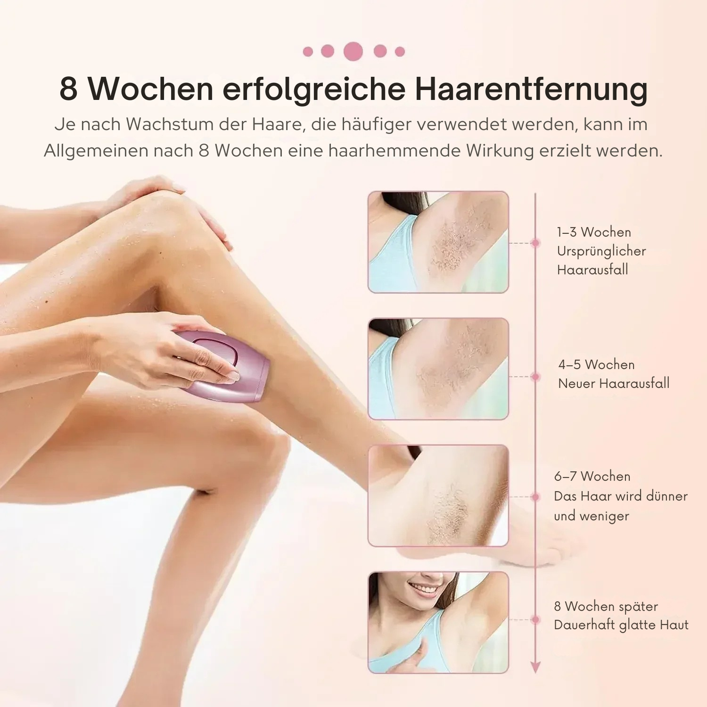 SmoothSkin Pro | Home IPL Device for Effortless Hair Removal