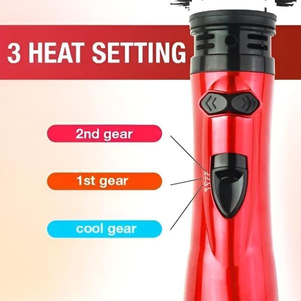 All-in-One Hair Styler & Dryer with Rotating Brushes