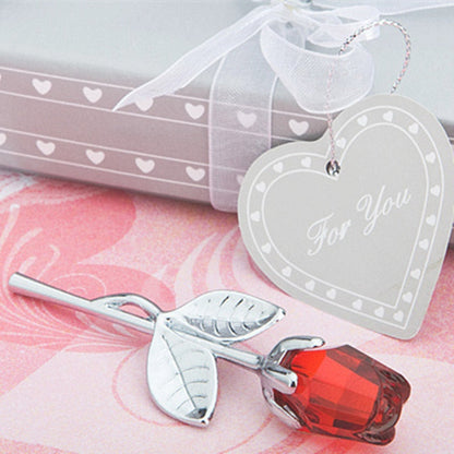 Elegant Crystal Rose in Gift Box – Perfect Valentine's Gift for Her