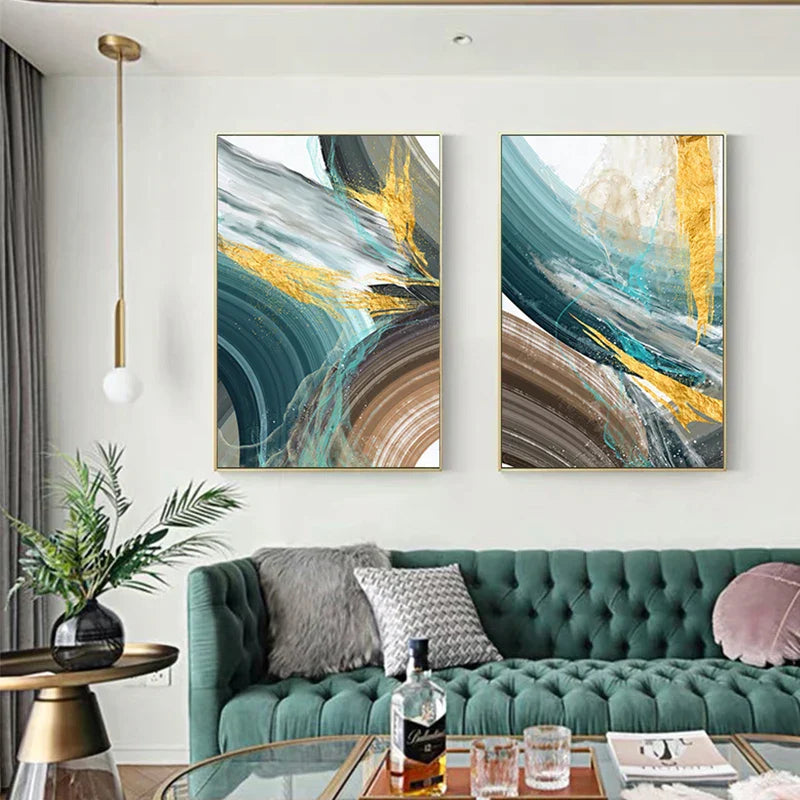 Vibrant Earthy Tones Canvas Art for Modern Spaces