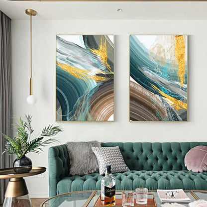 Vibrant Earthy Tones Canvas Art for Modern Spaces