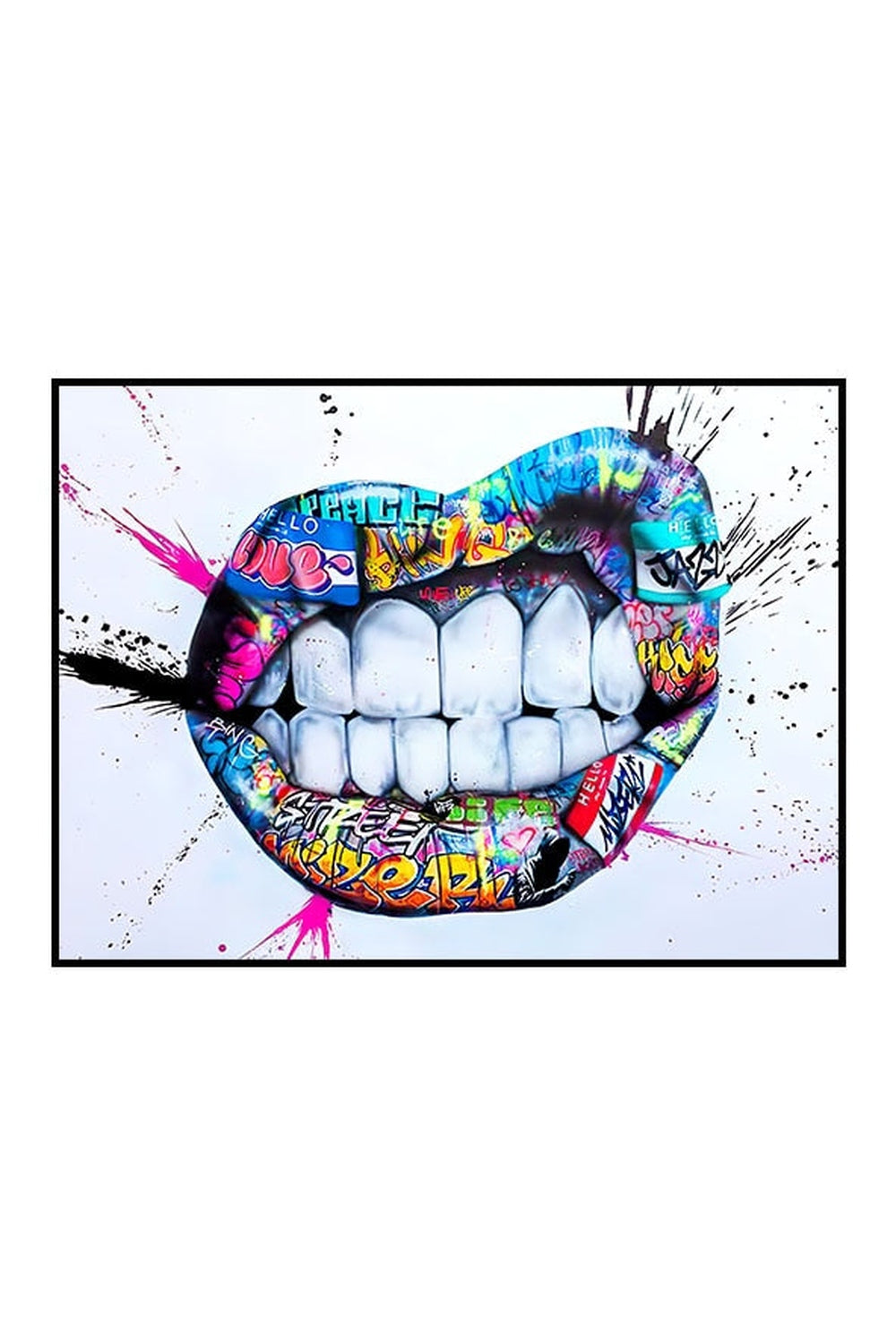 Urban Art Canvas Print - Taalita Design