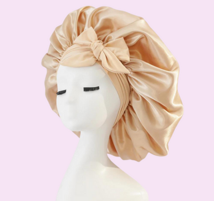 Silk Night Cap - Comfortable Sleep Protection