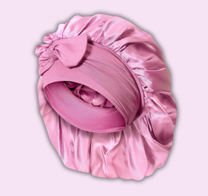 Silk Night Cap - Comfortable Sleep Protection