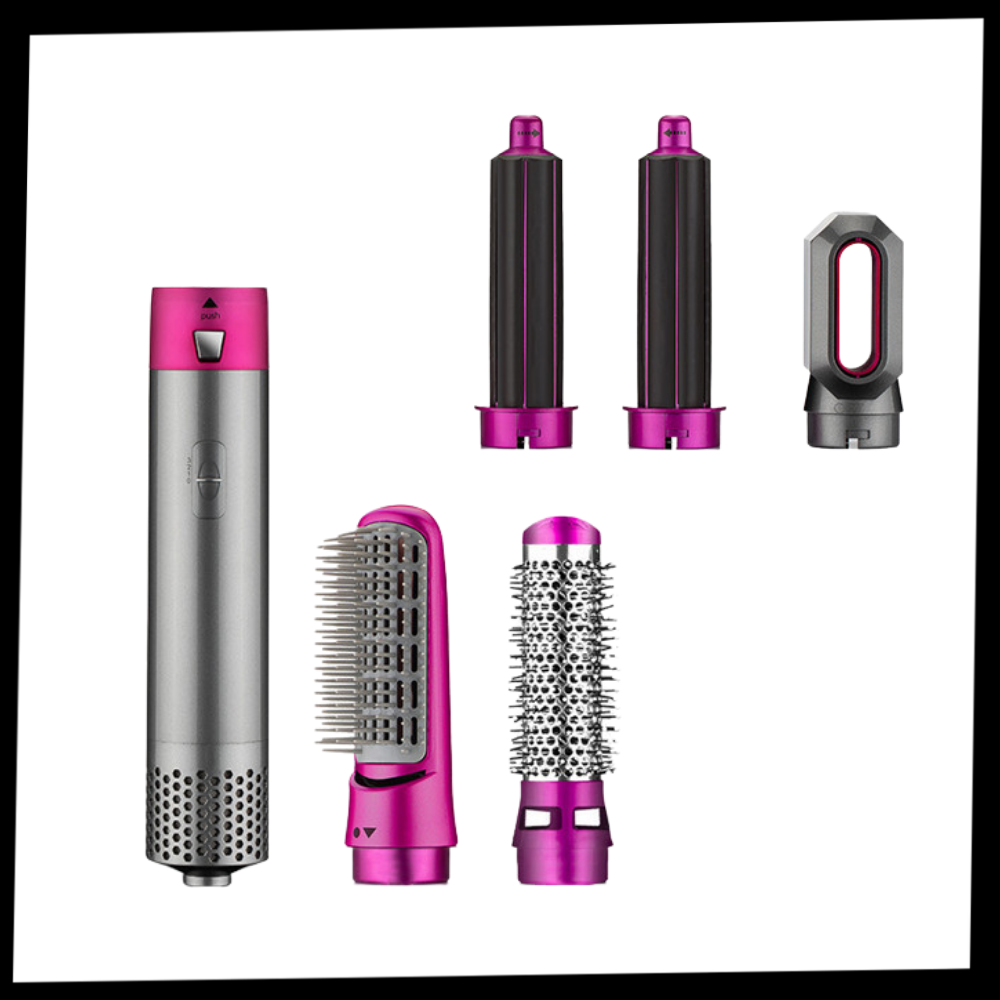 Versatile 5-in-1 Hair Styling Set
