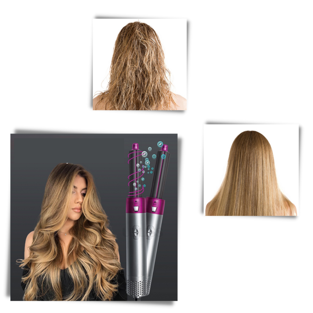 Versatile 5-in-1 Hair Styling Set