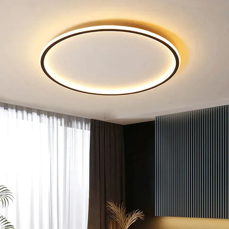 Round LED Ceiling Fixture with 3-Level Dimming Capability