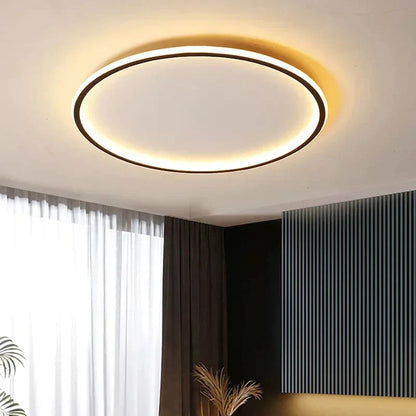 Round LED Ceiling Fixture with 3-Level Dimming Capability