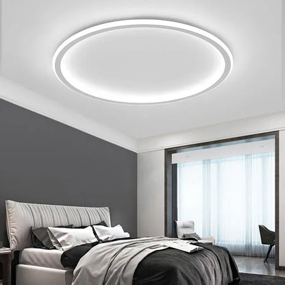 Round LED Ceiling Fixture with 3-Level Dimming Capability
