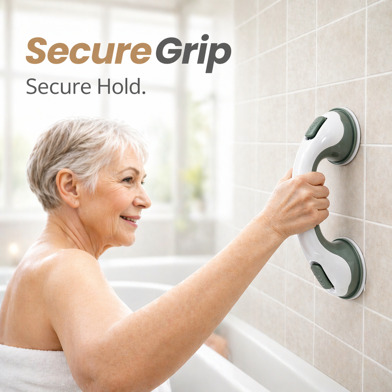 SecureGrip: Instant Bathroom Safety Without Drilling