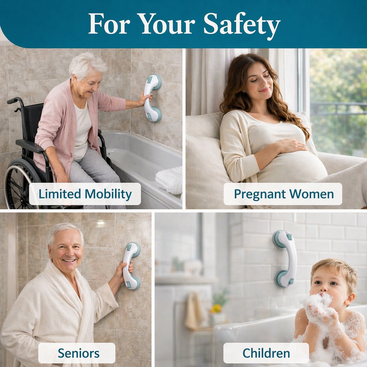 SecureGrip: Instant Bathroom Safety Without Drilling