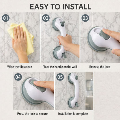SecureGrip: Instant Bathroom Safety Without Drilling